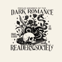 Dark Romance Reader Society Tote Design