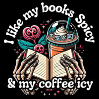 I like my books spicy - Tote Design