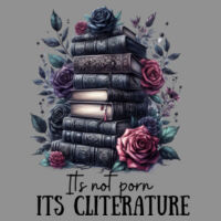 It's Not Porn It's Cliterature Hoodie Design