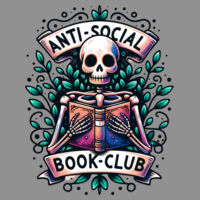 Anti Social Bookclub Hoodie Design