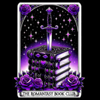 The Romantasy Bookclub (Purple) Hoodie Design