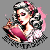 Just One More Chapter Hoodie Design