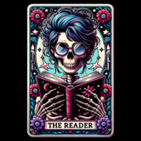 The Reader Tarot Card Hoodie Design