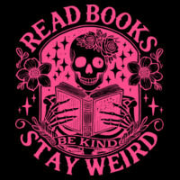Read Books Stay Weird - Hoodie Design
