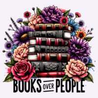 Books Over People Hoodie Design