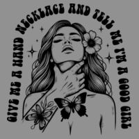 Give me a hand necklace and tell me I'm a good girl Hoodie Design