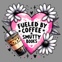 Fueled By Coffee And Smutty Books Design