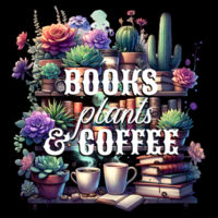 Books, Plants & Coffee - Hoodie Design