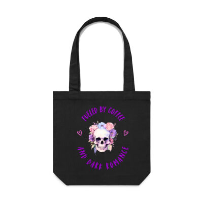 Fuelled by Coffee and Dark Romance - Tote Thumbnail