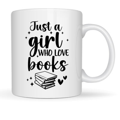 Just a Girl Who Loves Books - Mug Thumbnail