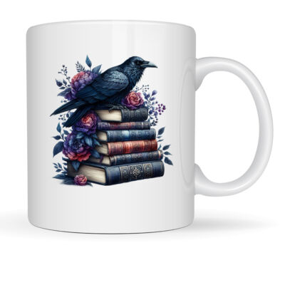 Books and Crow - Mug Thumbnail