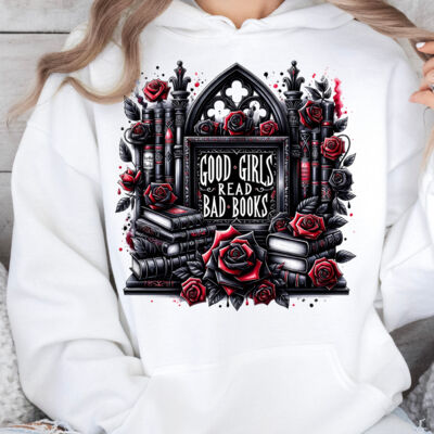 Good Girls Read Bad Books Hoodie Thumbnail