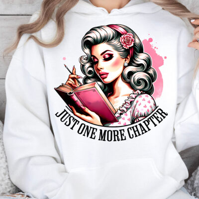 Just One More Chapter Hoodie Thumbnail