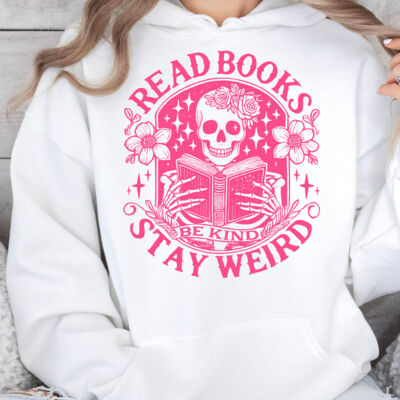 Read Books Stay Weird - Hoodie Thumbnail