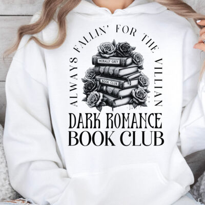 Always Falling for the Villians Dark Romance Book Club - Hoodie Thumbnail