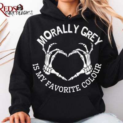 Morally Grey Is My Favorite Colour - Hoodie Thumbnail
